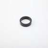 Sattelklemmring 31,8 schwarz matt w/o LOGO